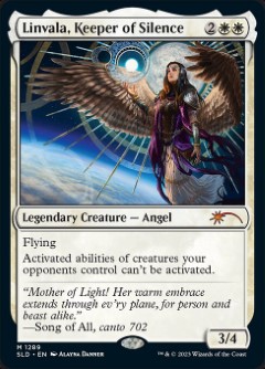 Linvala, Keeper of Silence Secret Lair Drop - Alayna Danner Art